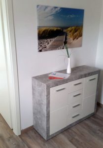 Zimmer renoviert Dusche, Telefon, TV, WLAN, Hotel Stückers Wilster